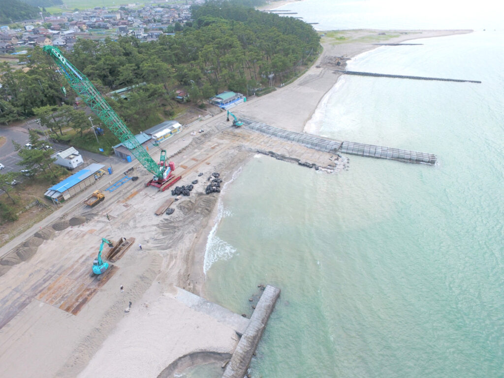 和田港海岸海岸環境整備事業(防災・安全交付金）和田29-5工事